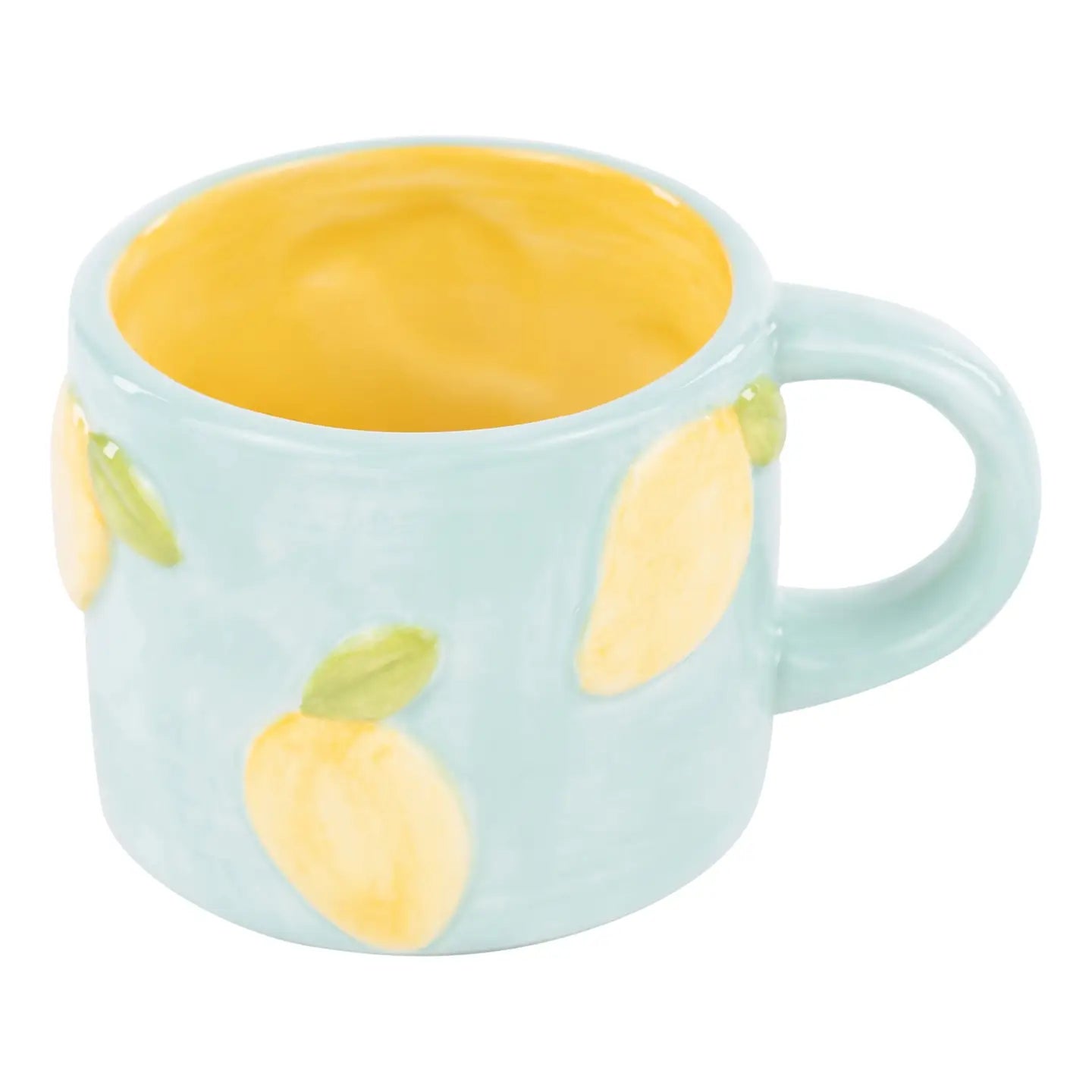 Lemons Baby Blue Mug