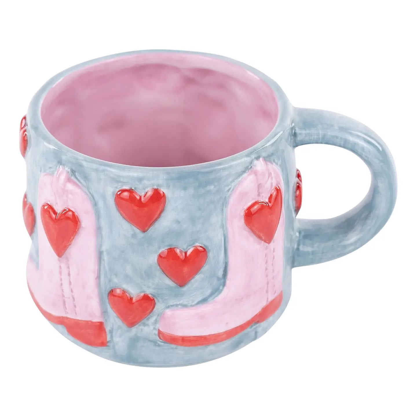 Boot Heart Mug