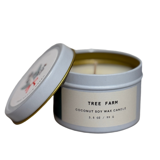 Mini Tree Farm Coconut Soy Wax Candle