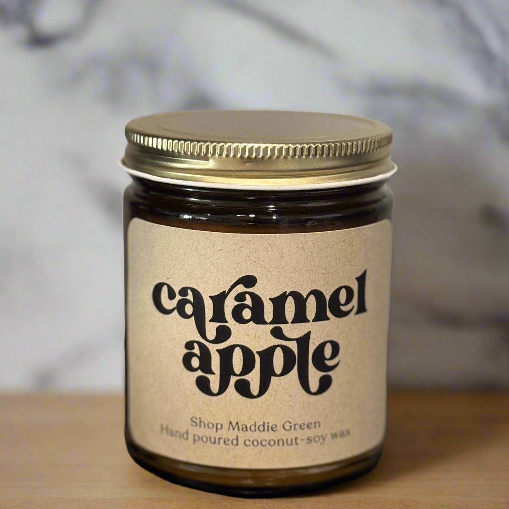 Caramel Apple Soy Candle