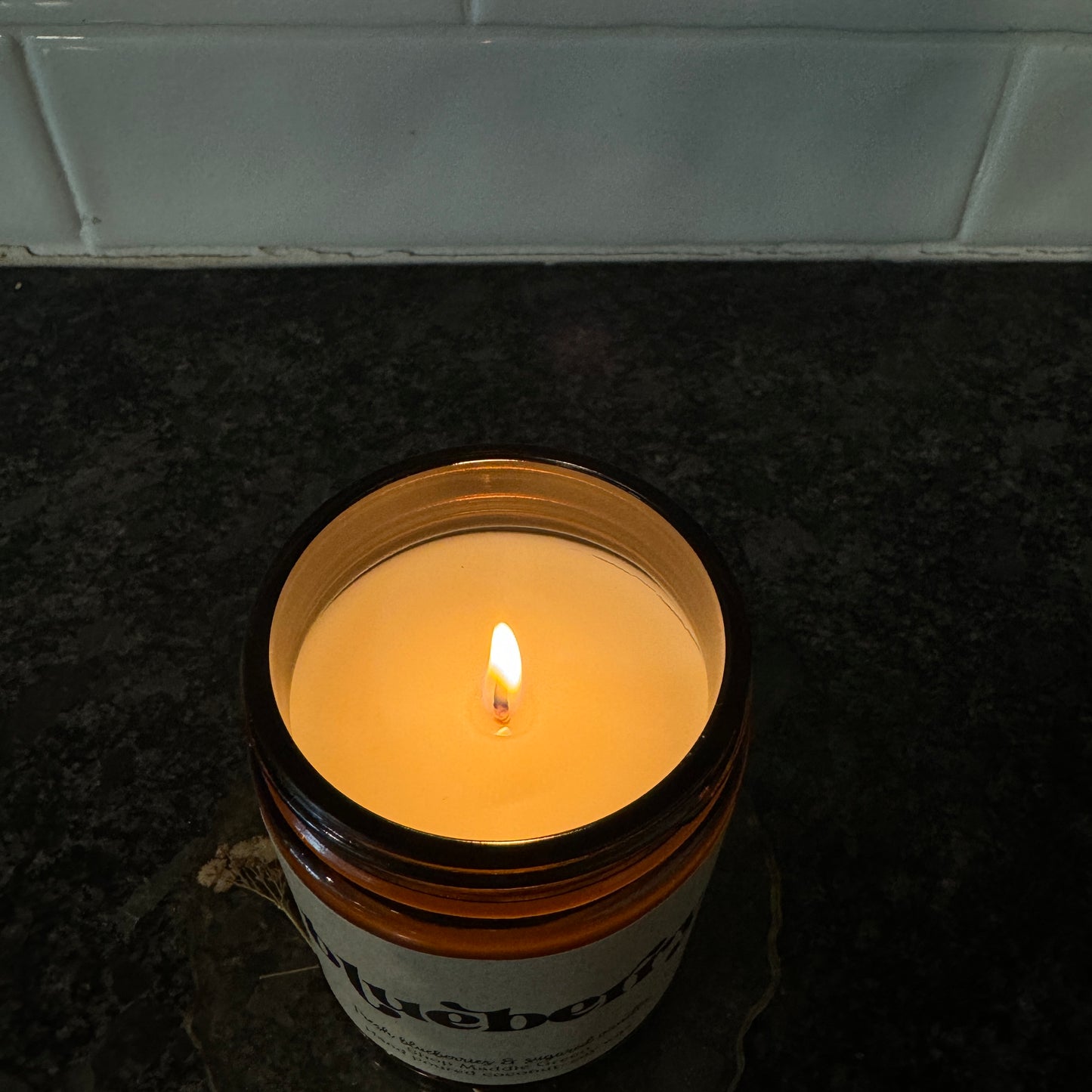 Blueberry Sugar Vanilla Soy Candle