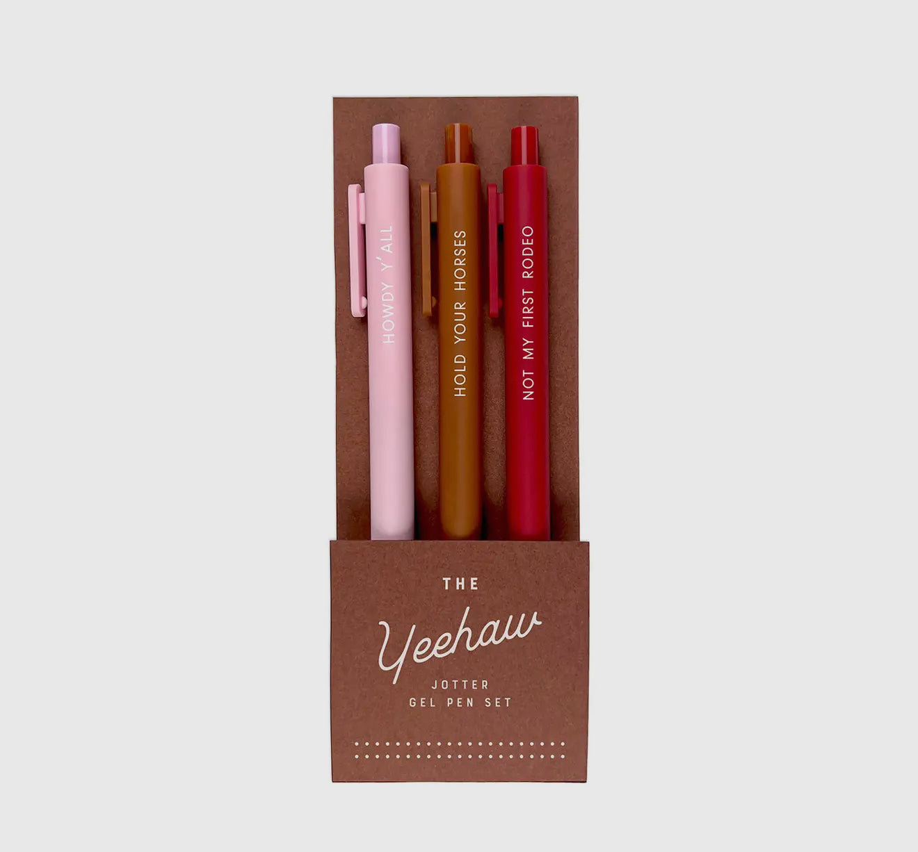 Yeehaw Pen Set of 3