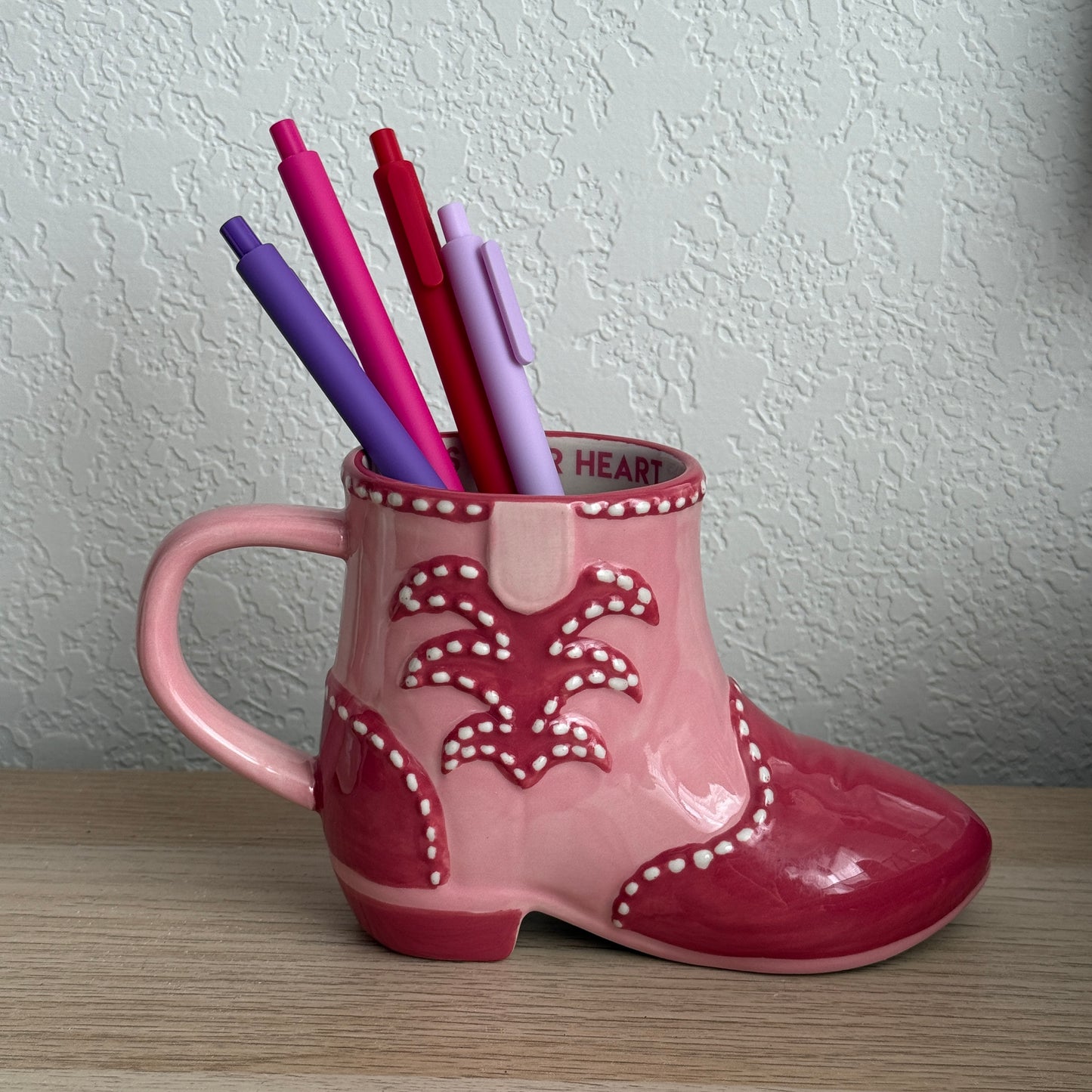 Ceramic Cowboy Boot Mug 12oz