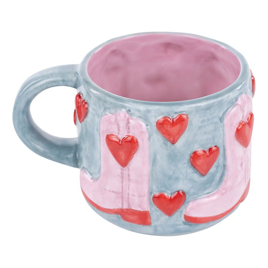 Boot Heart Mug