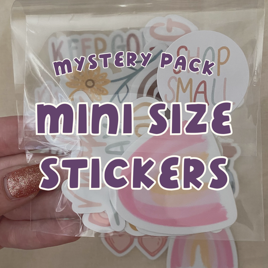 Mystery MINI Waterproof Vinyl Sticker Pack