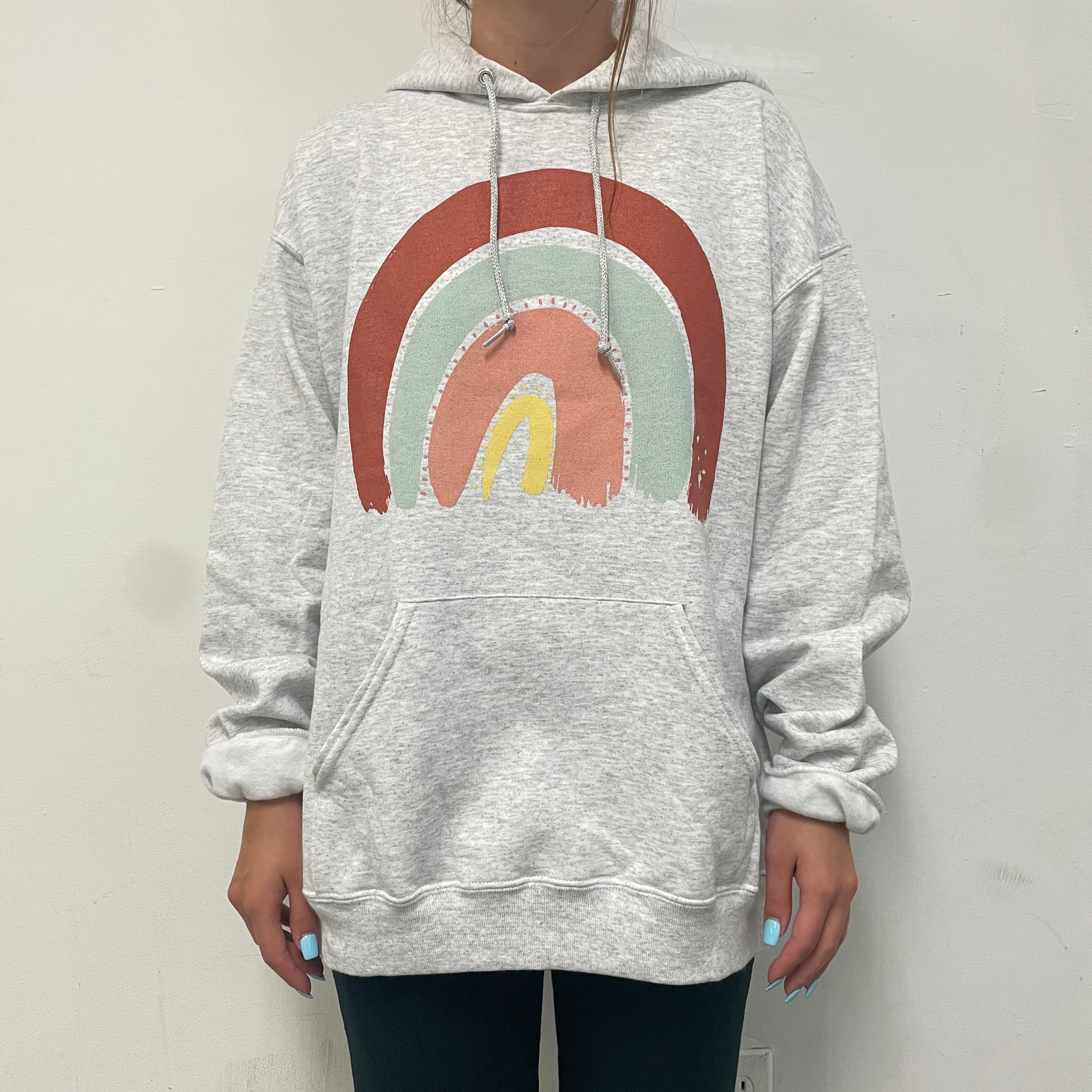 Mint velvet discount grey rainbow sweatshirt